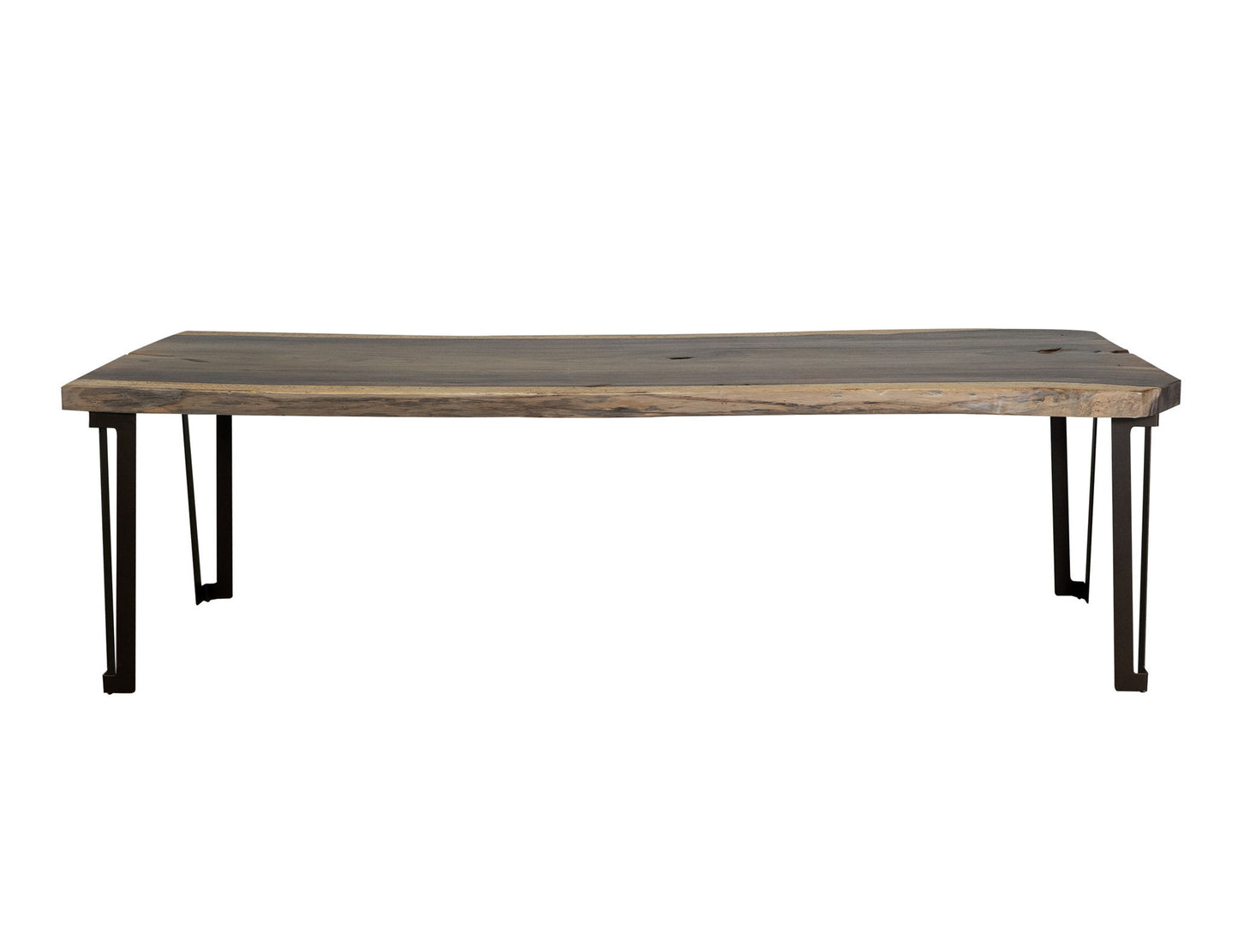 Parota - Rectangular Table (Live Edge) - Light Brown