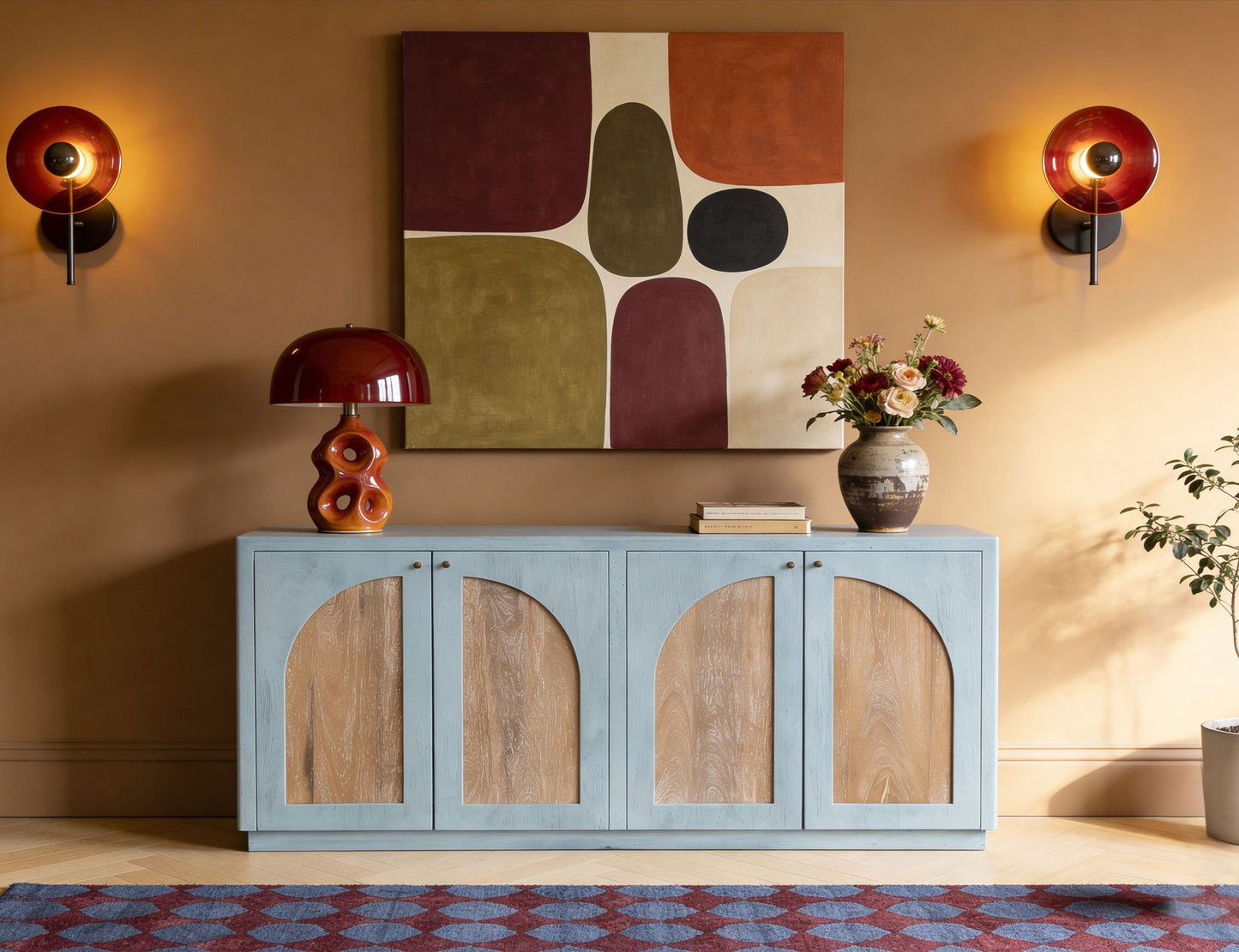 Arcadia - 4 Door TV Stand/Console