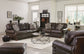 Roberto - Leather Sofa - Cocoa
