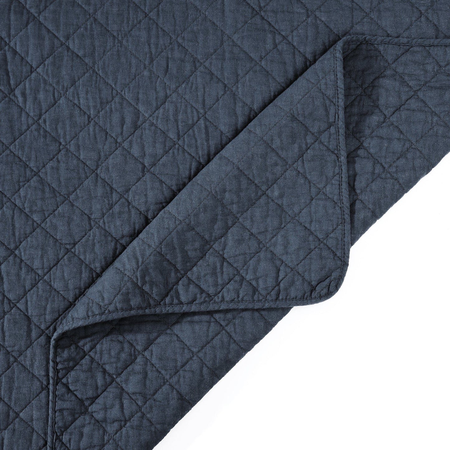 Cotton Comfort - Twin Quilt Set (Set of 2) - Navy