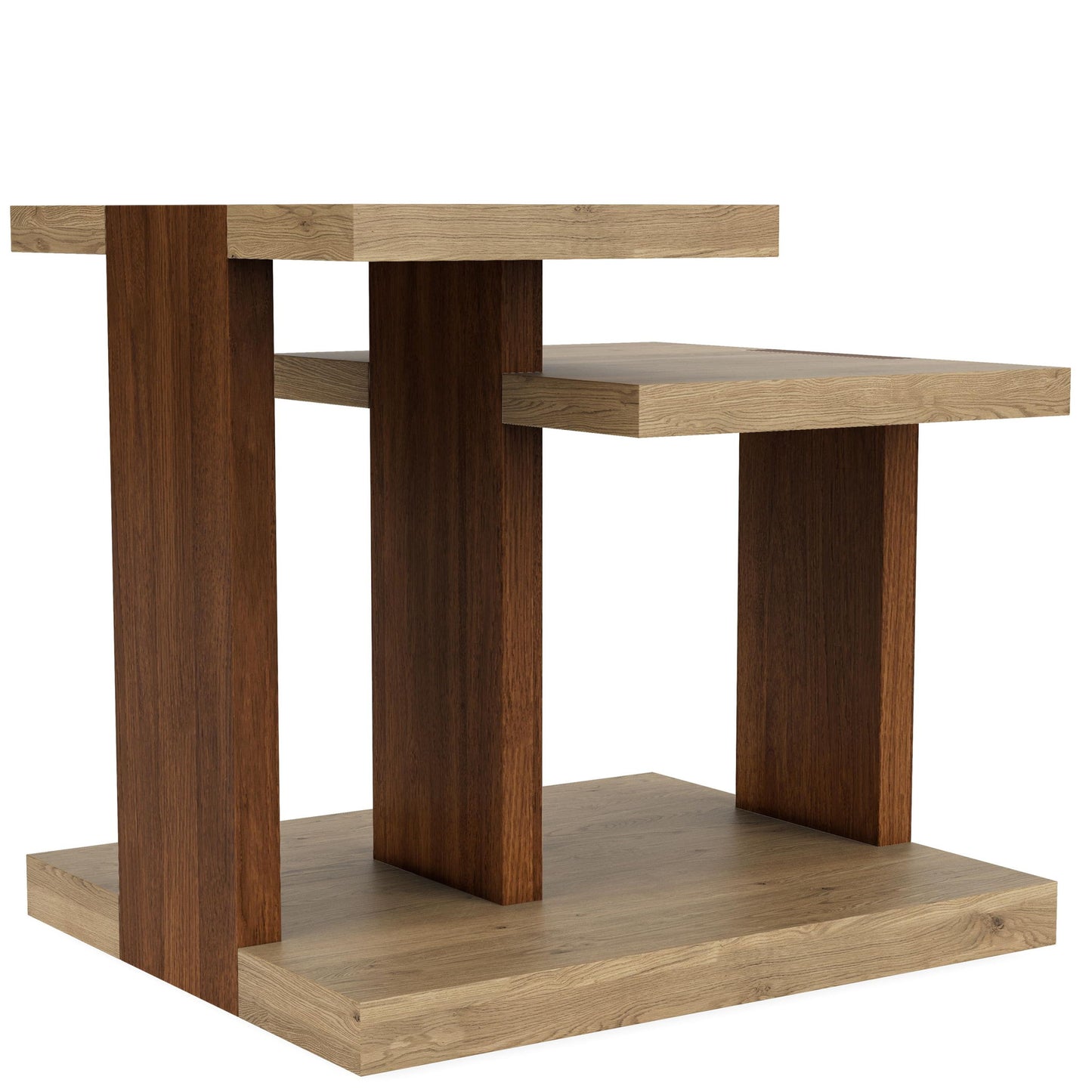 Truett - End Table - Light Brown