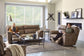 Hollins - 88" Power Reclining Sofa - Coffee