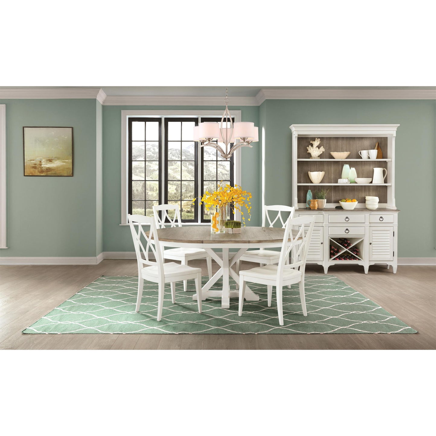 Myra - Back Side Chair (Set of 2) - Paperwhite