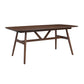 Miller - 78" Complete Dining Table - Walnut