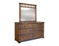 Parota - Mirror - Cinnamon Brown