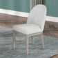 Essence - Upholstered Curved Back Chair (Set of 2)