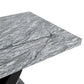 Lyra - Dining Table Top & Base - Gray
