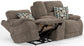 Joya - Power Headrest Power Lay Flat Reclining Console Loveseat With CR3 Heat/Massage/Lumbar/ZG