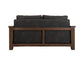 Walnut - Loveseat