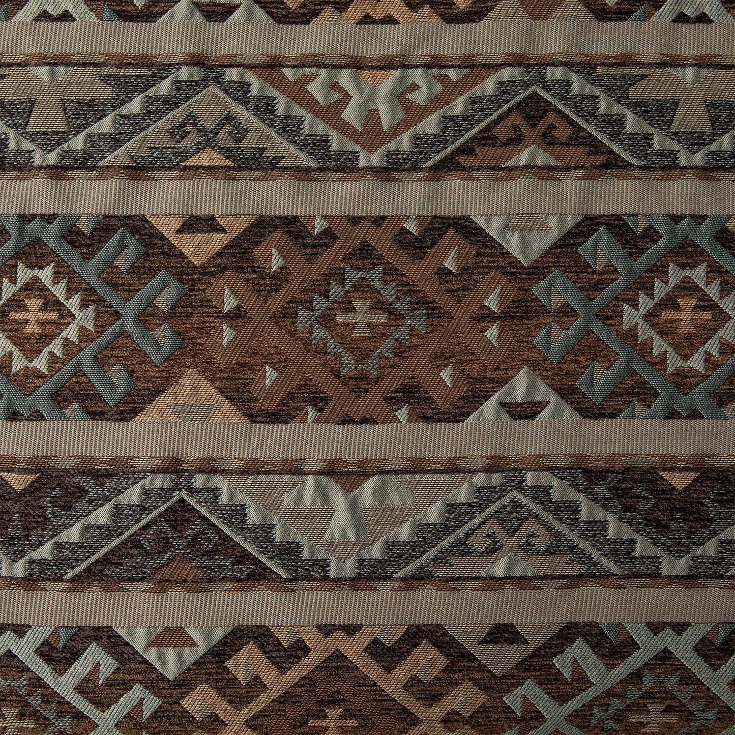 Rio Grande - Twin Duvet Cover Set (Set of 5) - Brown