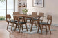 Thea - 70" Rectangular Dining Table - Walnut