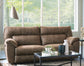 Hollins - 88" Power Reclining Sofa - Coffee