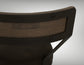 Xel-Ha - 30" Upholstered Barstool - Dark Chocolate