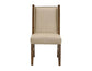 Silver - Upholstered Chair (Set of 2) - Ivory / Brown