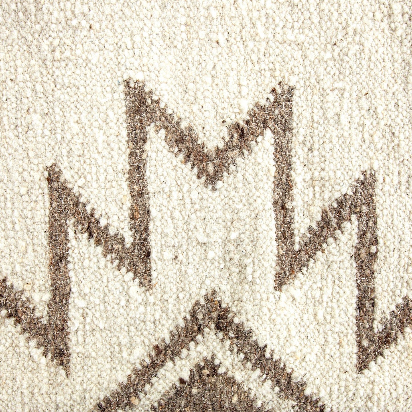 Maguey - Handwoven Oblong Pillow - Natural / Tan