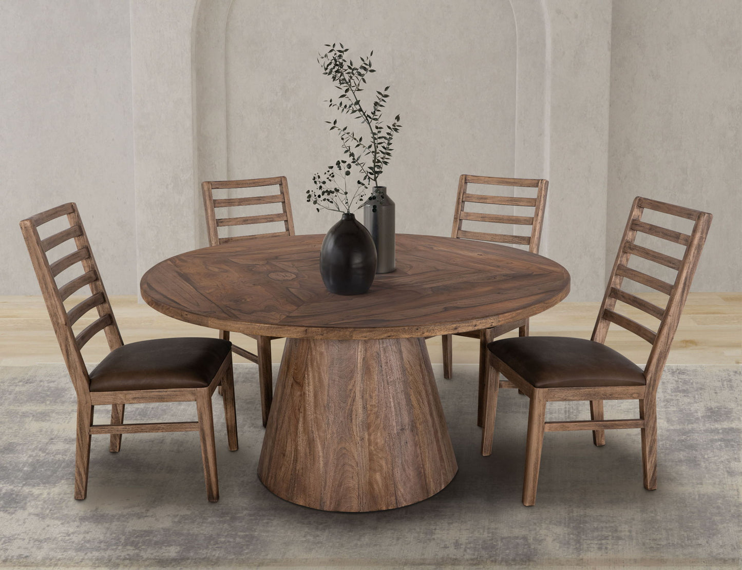Balam - Chair With Upholstered Seat (Set of 2)