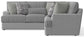 Titan - Sectional With Comfort Coil Seating And Accent Pillows Included