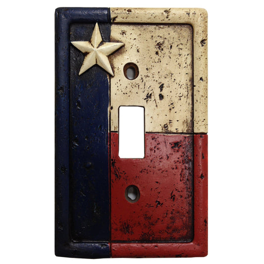 Texas Switch Plate - 5" x 3.5" Cover  - Multi