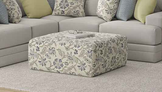 Stockbridge - Cocktail Ottoman - Denim