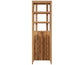 Porter - 2 Door Bookcase - Brown