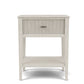 Carmella - One Drawer Accent Nightstand - Pebble Oak