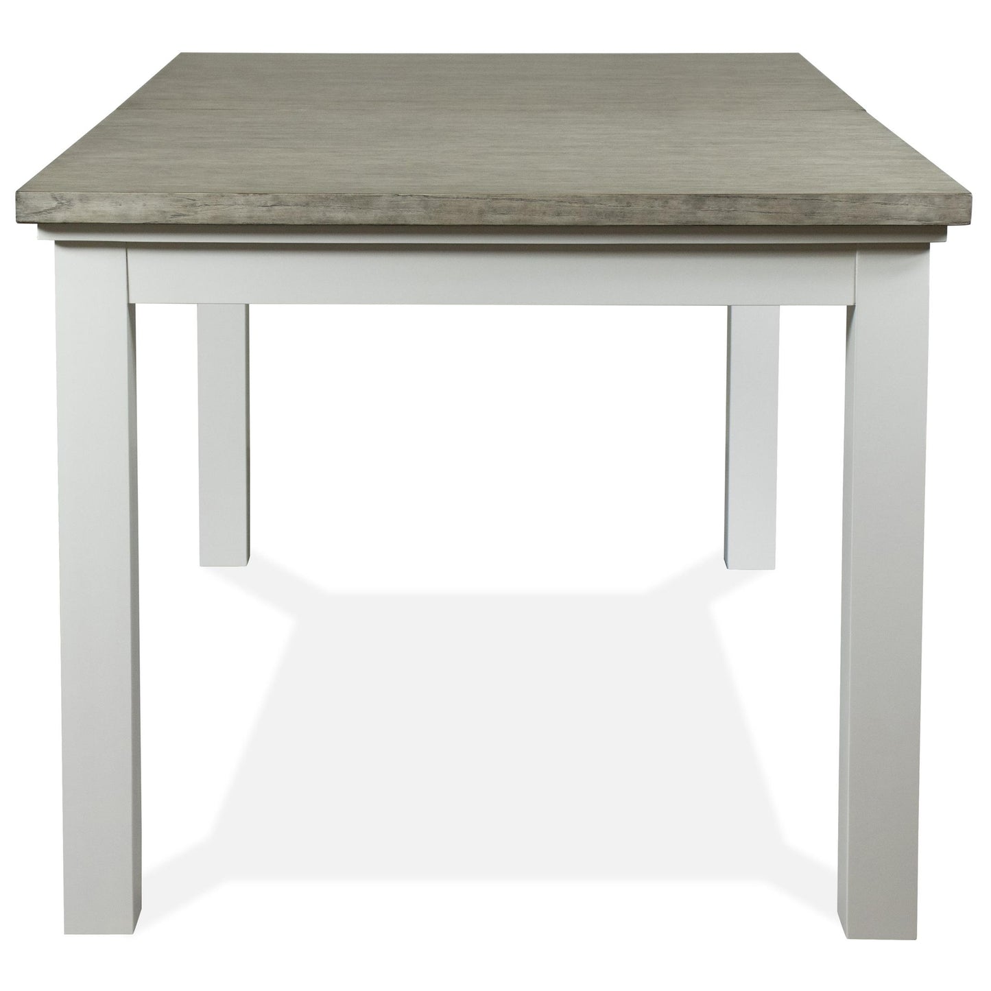 Cora - Rectangular Leg Dining Table - Cloud / Fog