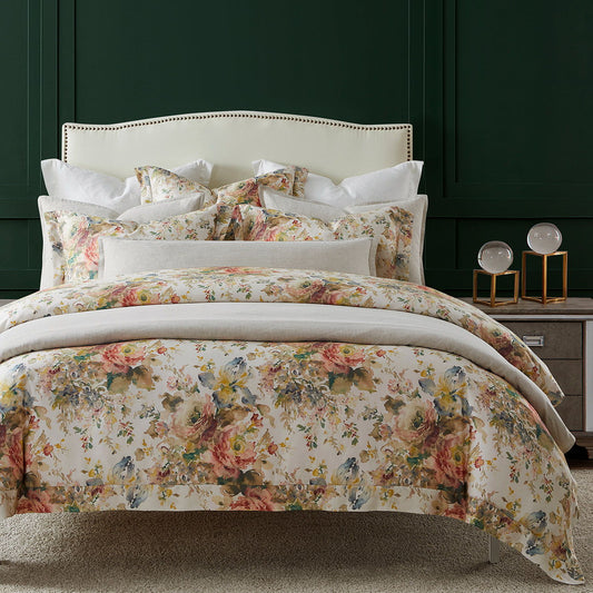 Lyocell - Queen Jardin Eucalyptus Comforter Set (Set of 3) - Salmon