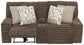 Lynx - Power Reclining Console Loveseat With Zero Gravity