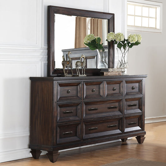 Sevilla  - Dresser & Mirror - Walnut