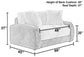 Snowball - Loveseat - Taupe / Natural