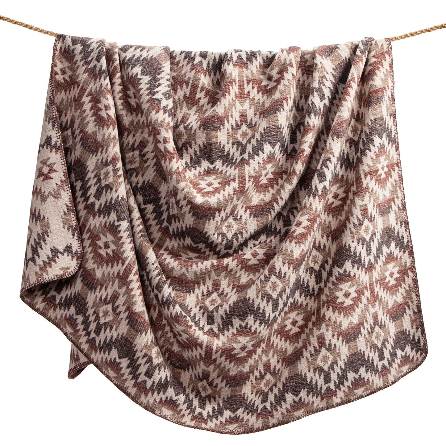 Mesa - King Wool Blend Blanket - Multi Color