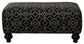 Cumberland - Cocktail Ottoman - Onyx