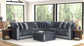 Remington - Modular Sofa And Cocktail Ottoman - Slate