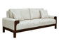 Raramuri - Sofa - White / Dark Brown