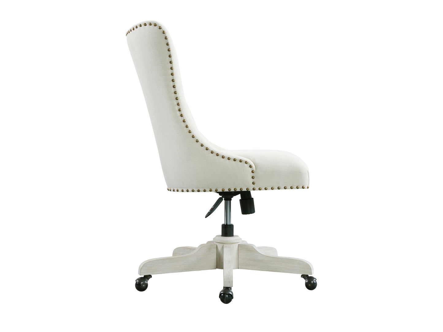 Maisie - Upholstered Desk Chair - Champagne
