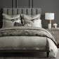 Pastoral Jacquard - Queen Comforter Set (Set of 3) - Champagne