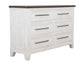 Stoa - Dresser - White / Brown