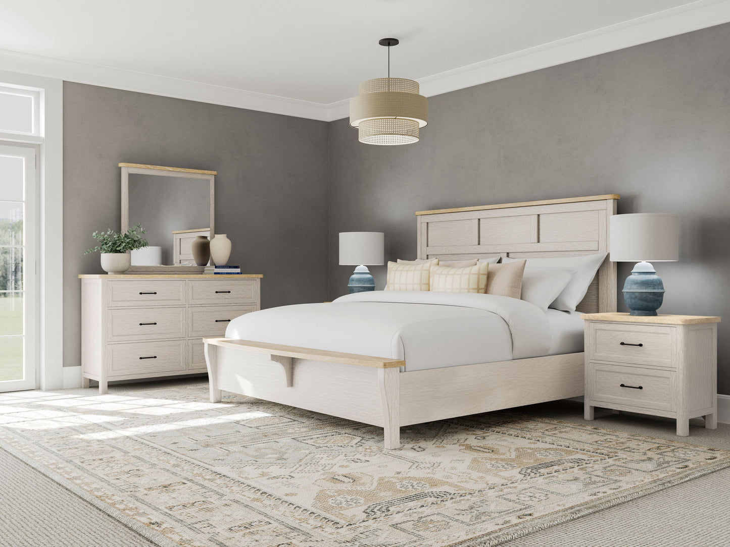 Glenndale - Panel Bed