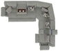 Quinn - 3 Piece Reclining Sectional With 4 Reclining Seats, Storage Arms, Storage Console With Lights, And Drop Down Table - Nature