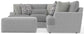 Titan - Sectional With Comfort Coil Seating, Cocktail Ottoman And Accent Pillows Included