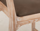 Balam - 30" Upholstered Barstool (Set of 2) - Light Brown / Dark Brown
