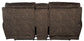 Sedona - Power Hdrst With Lumbar Lay Flat Reclining Console Loveseat With Storage & Cupholders