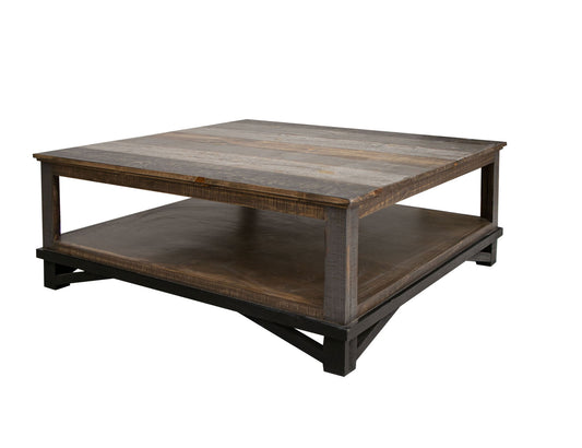 Loft - Cocktail Table - Two Tone Gray / Brown