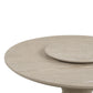 Gwendolyn - Round Table Top And Base - Beige