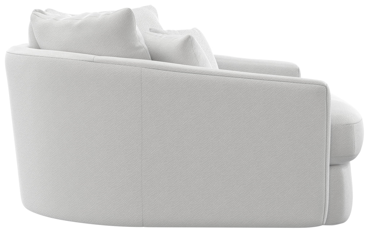 Matty - Round Accent Cuddle Chaise
