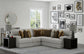 Tori - Sectional With Comfort Coil Seating And Accent Pillows Included