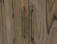 Balam - 4 Doors Console - Almond And Barrel Brown