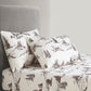 White Pine - King 200TC Cotton Sheet Set (Set of 4) - White