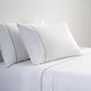 Laurel Sheet - King 350TC Laurel Embroidered Border Sheet Set (Set of 4) - Fern Green