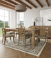 Davie - Rectangular Dining Table - Light Brown